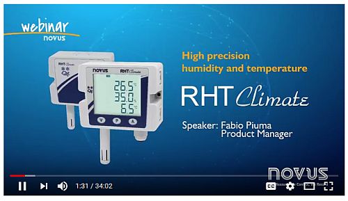 Air humidity and temperature sensor - ELEN, s.r.o. - relative / wall-mount  / RS-485