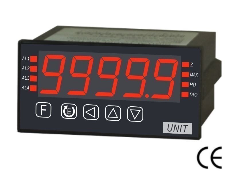 Potentiometer 5 Digit Micro-Process Meter with Analog Out