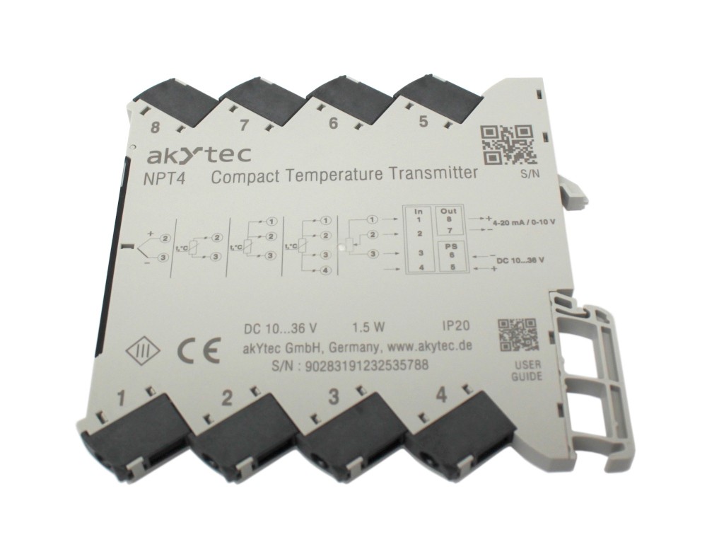 NPT4 Slimline temperature transmitter