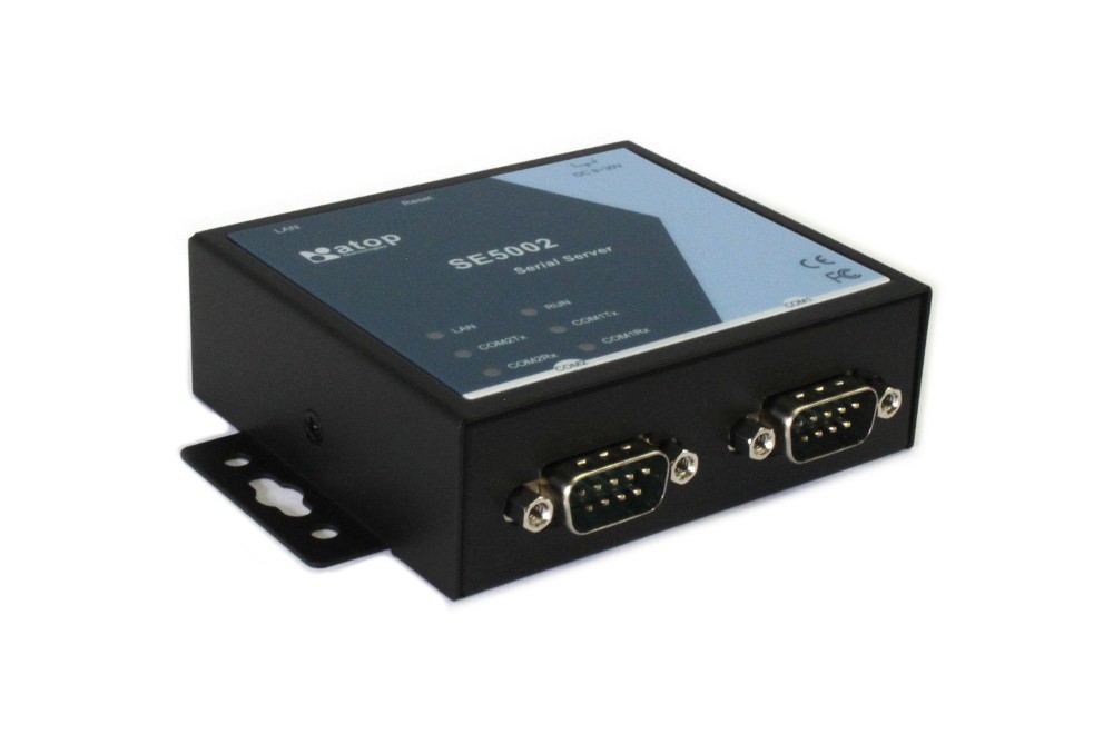 SE5002 2 Port RS-232/RS-422/RS-485 10/100 Mb Ethernet Serial Server