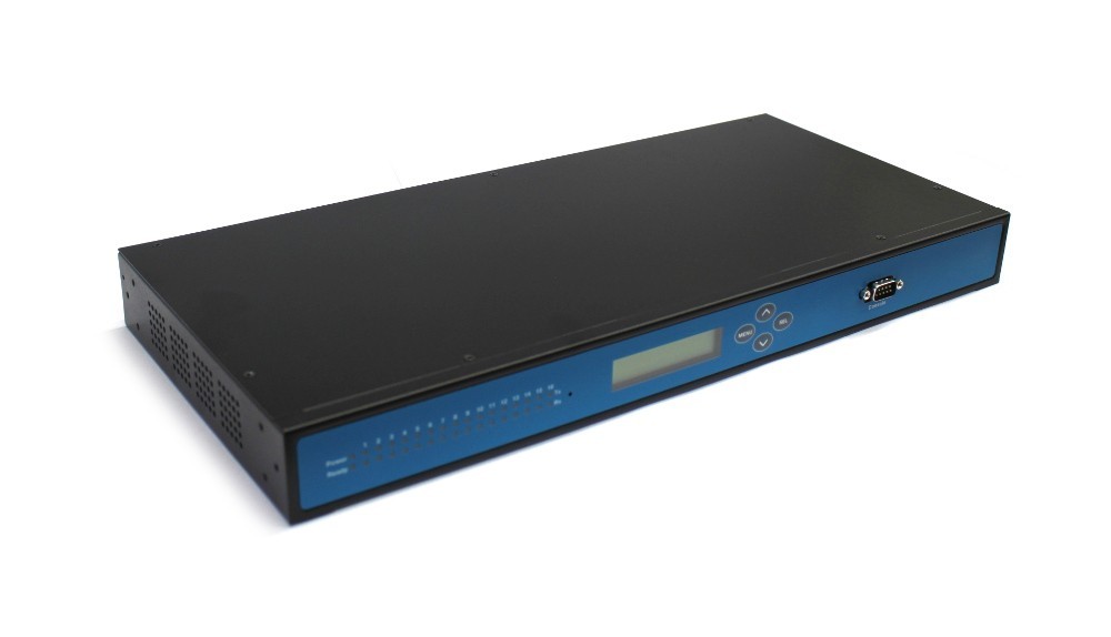 SE5416A-S5-DC 16-Port Industrial Serial Device Server