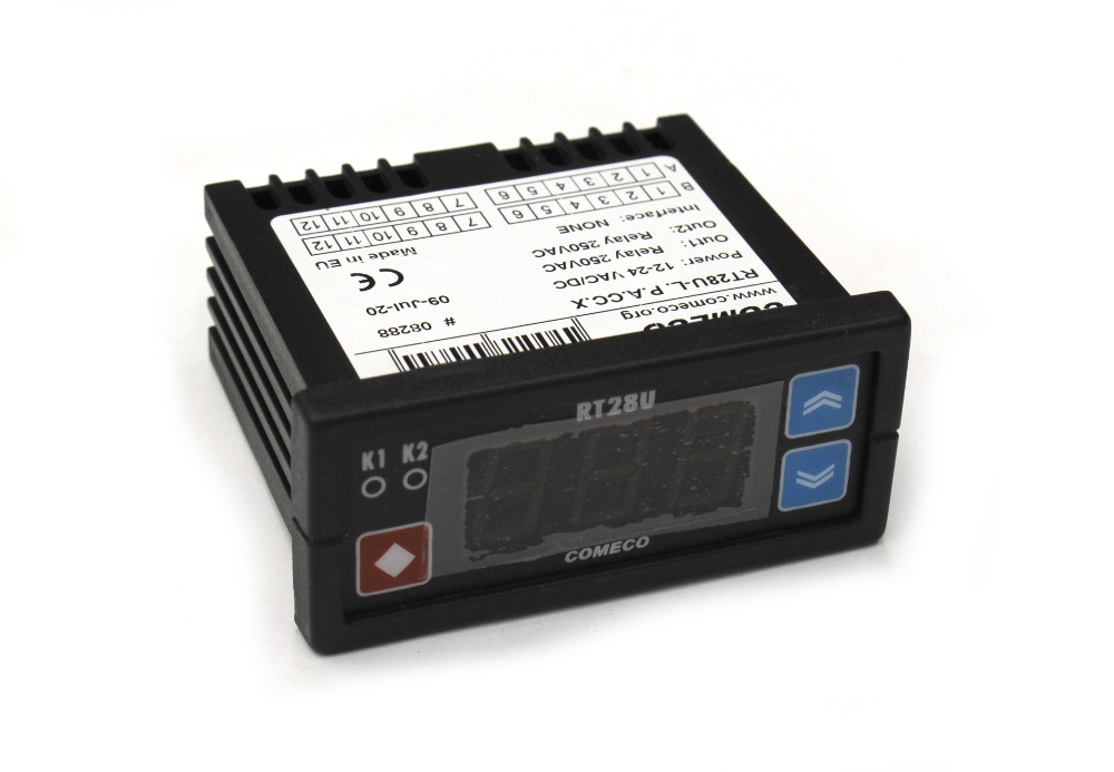 RT28U On-Off Temperature Controller with Universal Analog Input 12-24VAC