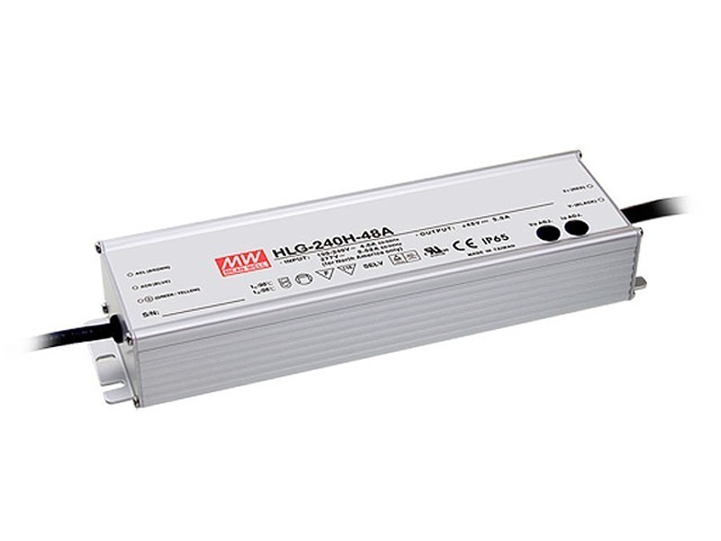 240W Mean Well HLG-240H-24 IP67 LED Power Supply 240W 24V