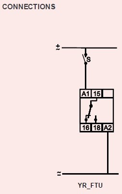 Brown Out Timer wiring diagram