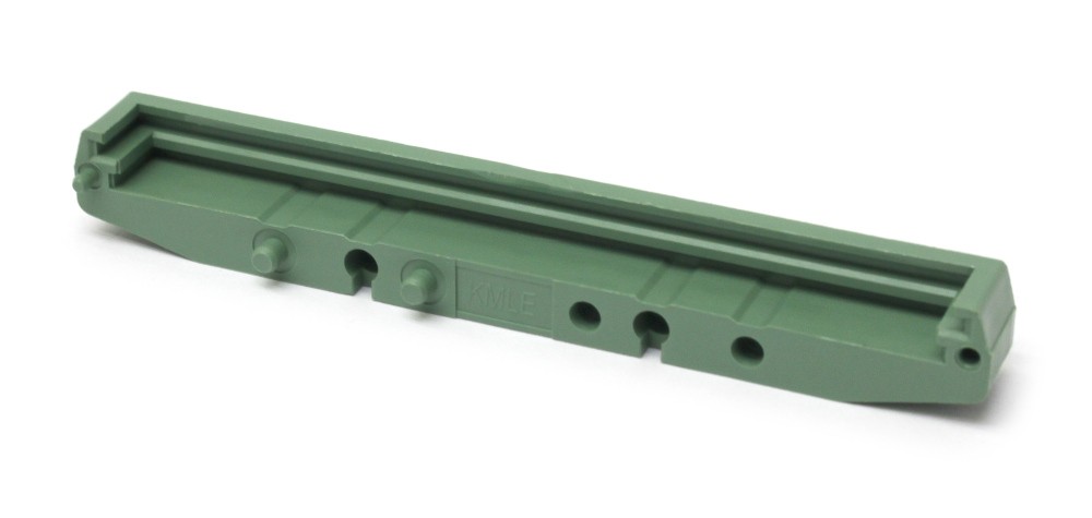 107 mm Series Modular DIN Rail Mounts - End Cap