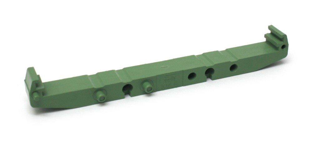 107 mm Series Modular DIN Rail Mounts - 11.2 mm Base Section