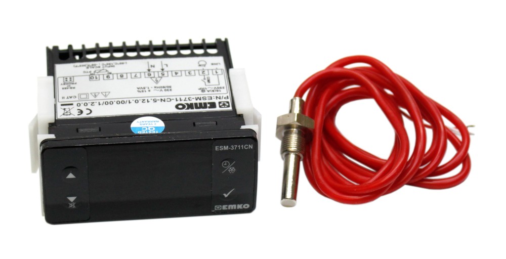 ESM-3711-CN Digital PTC ON/OFF Cooling Temp Controller 230VAC