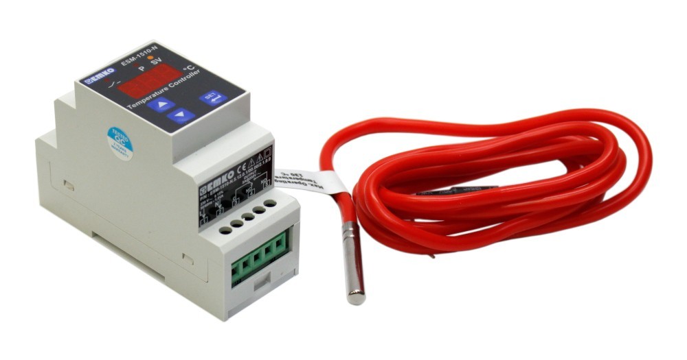 ESM-1510-N Rail Mount PTC Digital ON/OFF Temperature Controller 230VAC