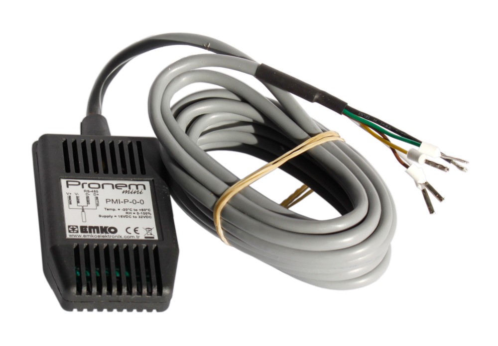 Pronem Mini Temperature and Humidity Sensor Modbus RTU RS485 output