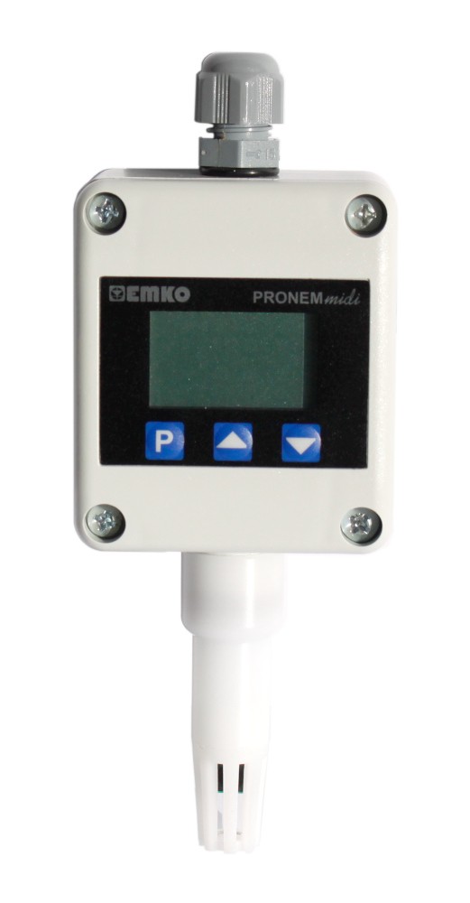 Pronem Midi Temperature and Humidity Sensor Modbus RTU RS485 output