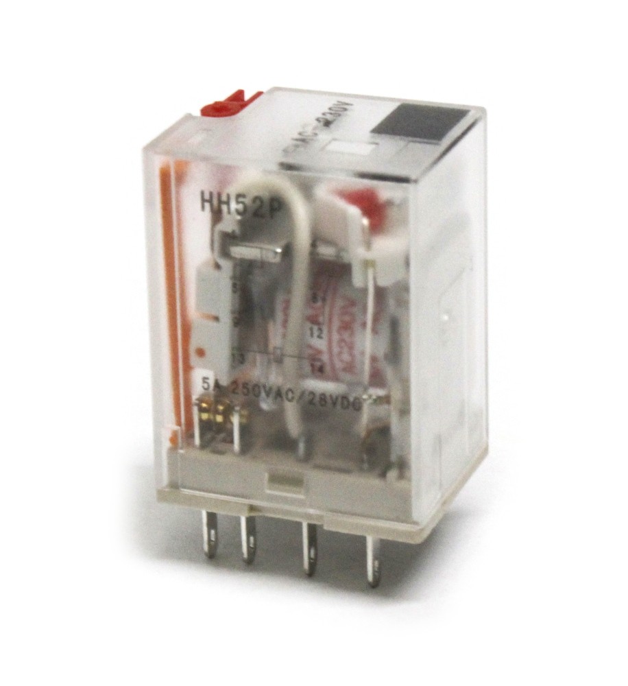 5A 240VAC DPDT DIN Mount Relay