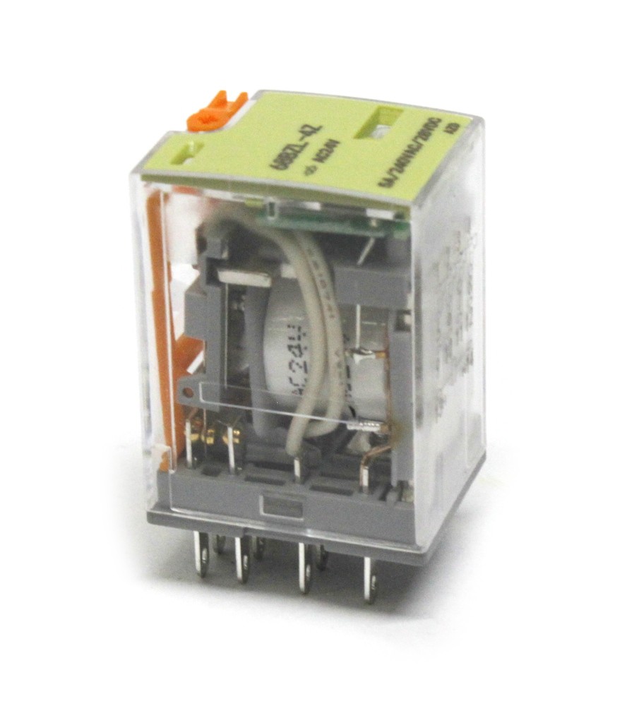 3A 24VAC 4PDT DIN Mount Relay