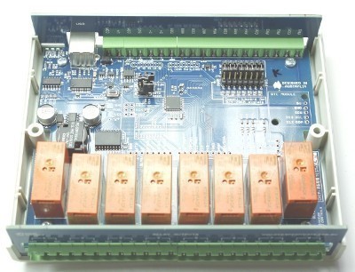 USB IO Controller 8AI+8DO (8-28VDC)