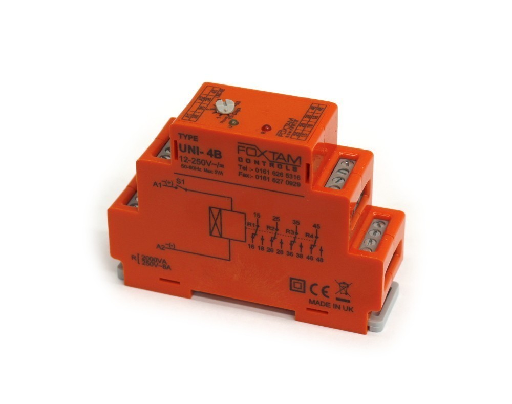 4PCO Heavy Duty Changeover Relay Timer