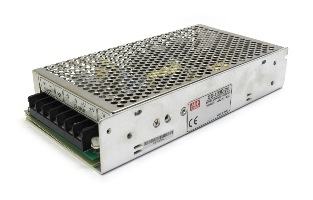 Mean Well SD-100C-5 36 to 72 V Input, 5 V at 20 A Output DC-DC Converter