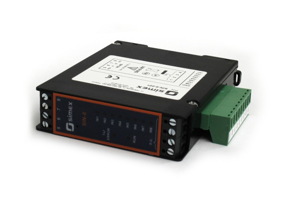 Simex SOC8 Digital Output Modbus RTU module