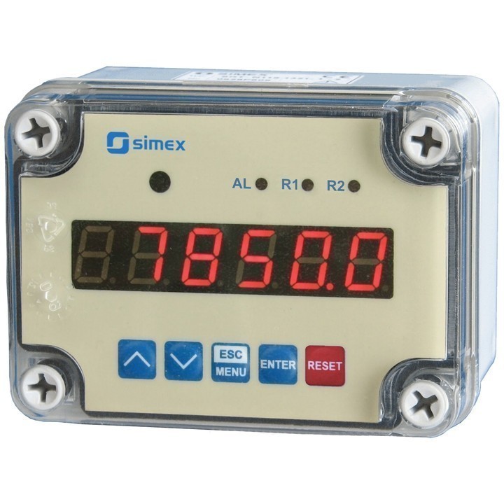 IP67 Electronic counter, 2xREL, RS 485, 24V