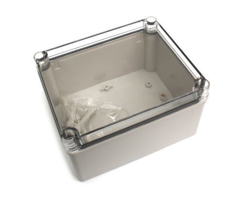 ABS Waterproof Enclosures with Clear Lid Size 140x170x95mm