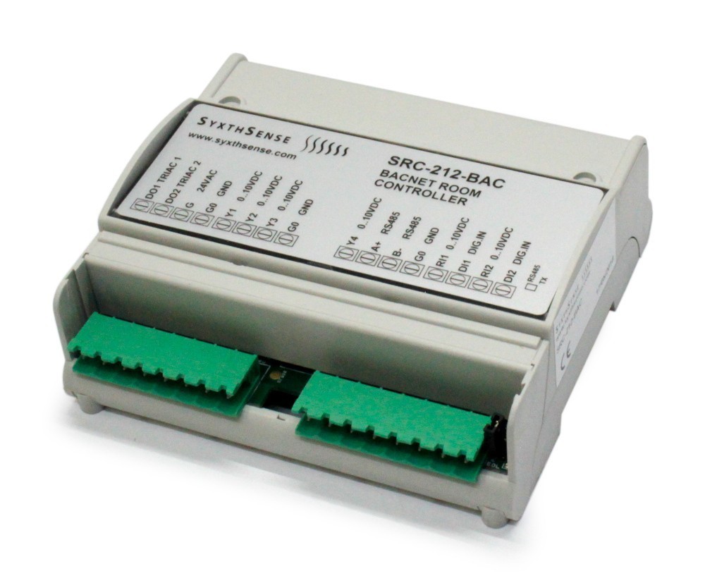 Climate Controller With BACnet MS/TP Communication DIN Rail