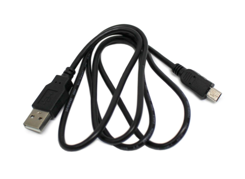 USB 2.0 Plug A to 5 Pin Mini B