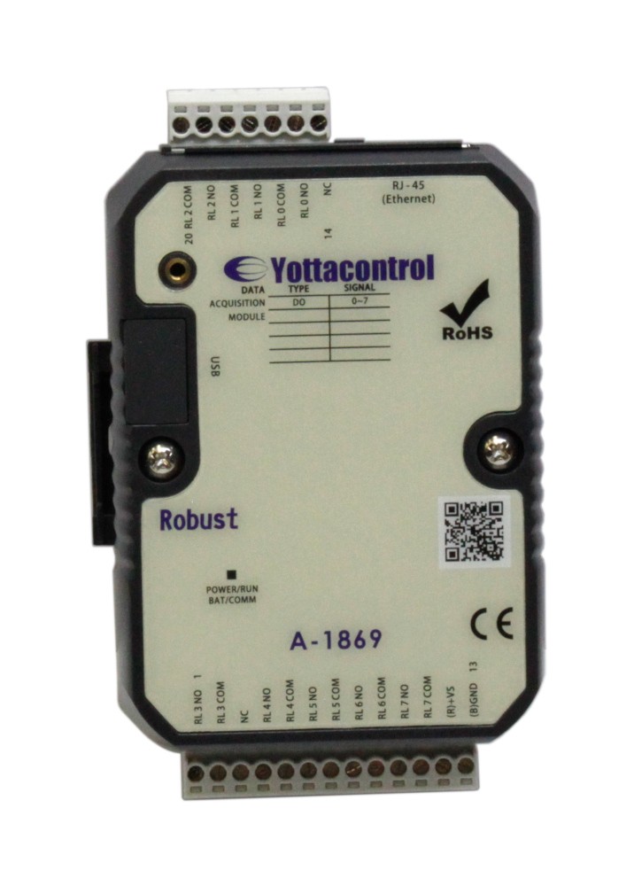 Ethernet Modbus TCP 8 Digital Output Power Relay Module
