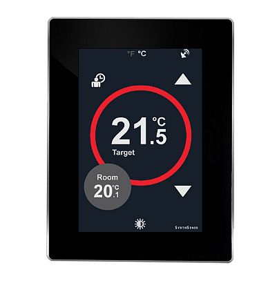 Touchscreen Thermostat With Modbus RTU Communication 24VAC/DC - TRT-P-1R-MOD-24