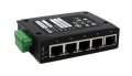 EHG3305 Unmanaged Fast Ethernet Switch, 5-Port Slim-Type, Metal Housing