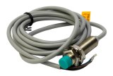 M12 Tubular Inductive Proximity Switch, 4 mm Sensing, Normally Closed NPN Output