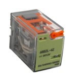 5A 12VDC 4PDT DIN Mount Relay