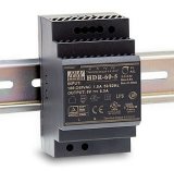 60W Mean Well HDR-60-24 Ultra Slim DIN Rail Supply 24V Out