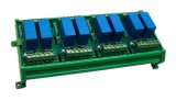 Eight 12VDC Relay Card on DIN Rail