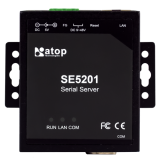 SE5201 RS-232/RS-422/RS-485 to 10/100 Mb Ethernet Serial Server