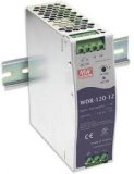 120W Mean Well WDR-120-24 Slim Wide Input Range DIN Rail Power Supply 24V Out