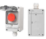 Emergency Stop Control Box With Protective Cover Waterproof IP65