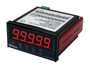 Frequency/Tachometer/Line Speed Meter with Analog Retransmission and RS-485, 24 V Powered