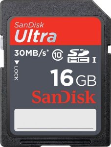 Ultra SDHC Card 16 GB