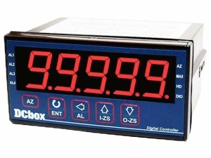 Frequency/Tachometer/Line Speed Meter with Analog Retransmission, RS-485 and 2 Relays, 230 V Powered