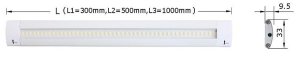 24 VDC Adjustable Linear LED Light 300 mm