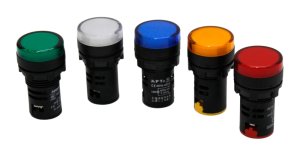 22mm LED Indicator 24VDC/AC