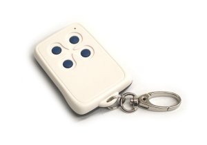 4 Button Remote for 4 Channel UHF Relay Board with Key Chain