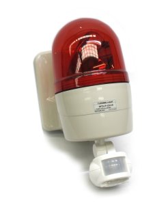 Warning Red Light With PIR Detector