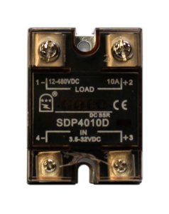 SDP4010D 3-15VDC Input 10A@12~480V DC Switch