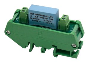 Solid State Relay Terminal Card DIN Rail Mount