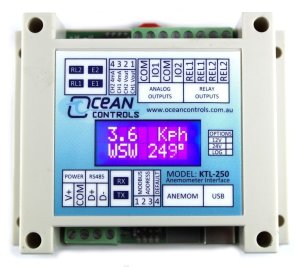Anemometer Interface with LCD