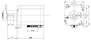 Stepper Motor - 28 N.m NEMA 42 Open-Loop