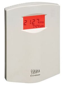 CDRC-AL-LCD Room CO2 Alarm Unit with LCD, 4-20mA Outputs