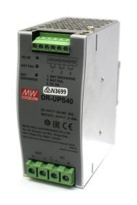 DR-UPS40 DIN Rail Mount Battery Monitor 24 VDC