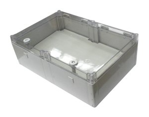 ABS Waterproof Enclosure with Mid Door and Clear Window. Size 600*400*195mm