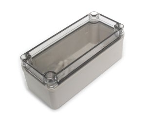 ABS Waterproof Enclosures with Clear Lid Size 80x180x70mm