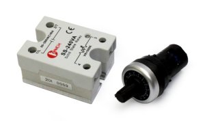 SS-240VA 500K Pot Input 40A@240V AC Switch with Potentiometer